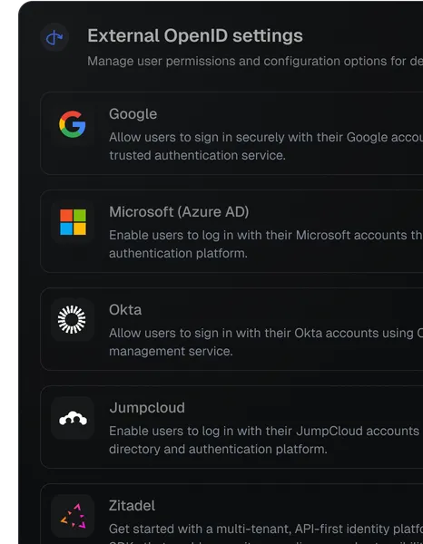 Security feature preview
