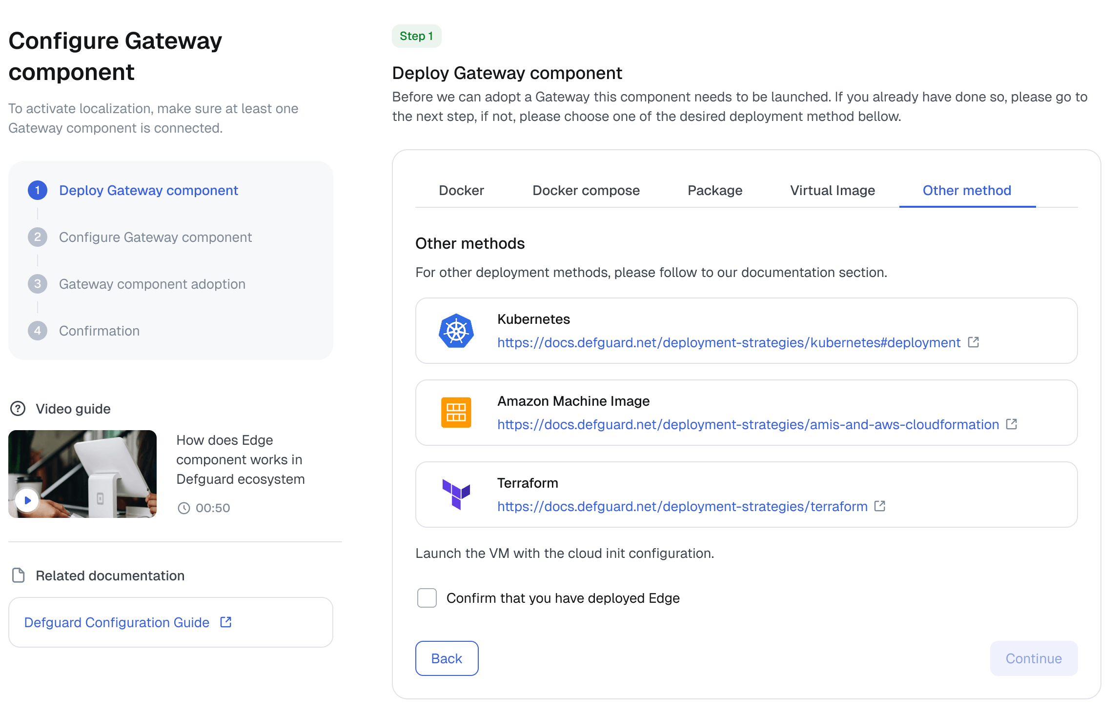 Defguard gateway management across multiple locations
